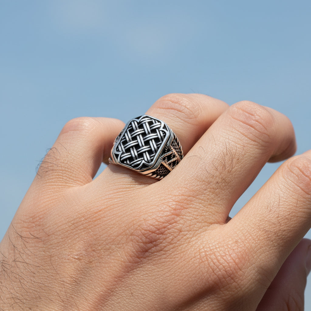 Siegelring 925 Sterling Silber ORTBL189