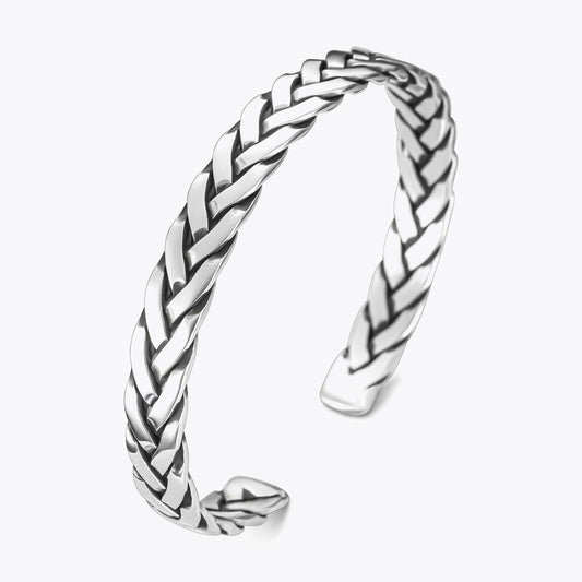 Geflochtenes Armband aus 925er Sterlingsilber