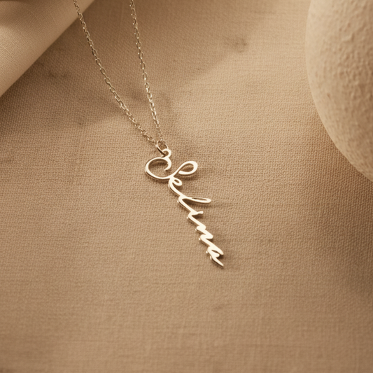 Personalisierte Namenskette - 925 Sterlingsilber