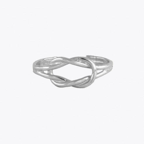 Für immer verbundener Ring – 925er Sterlingsilber