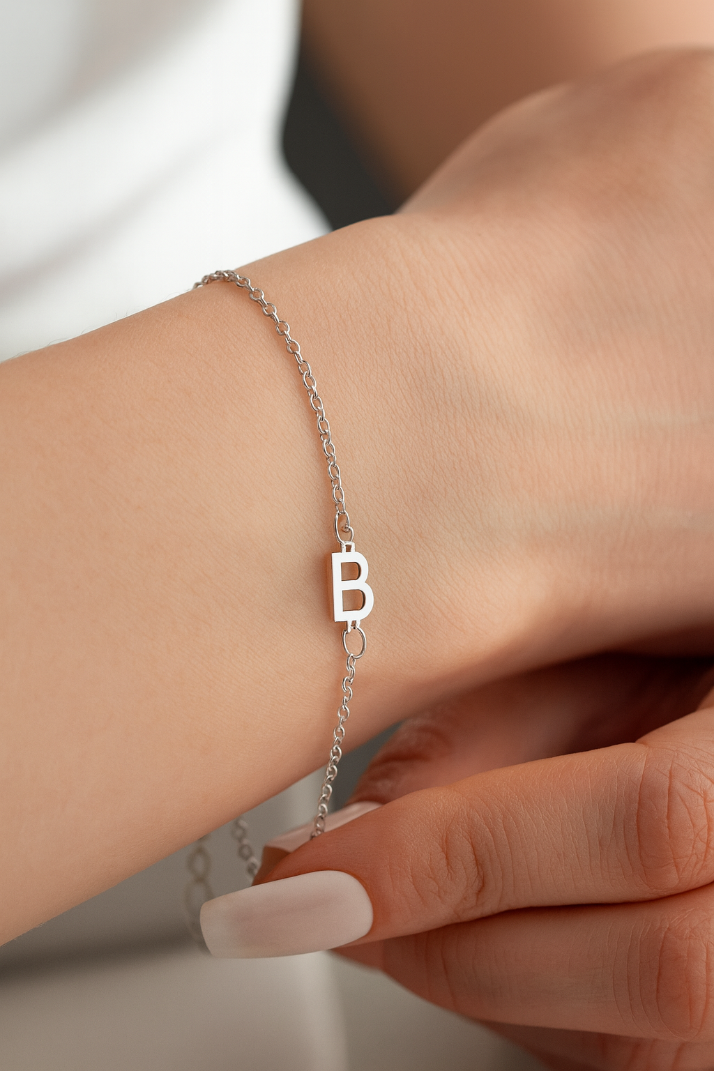 Briefarmband - 925 Silber