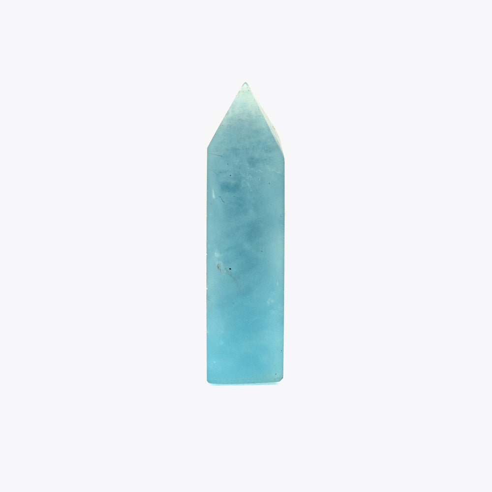 Edelstein Obelisk Spitze Aquamarin (45mm-14,5gr)