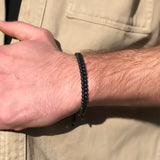 by LYDIAN Heren Armband Hematiet ARLB-13
