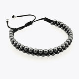 by LYDIAN Heren Armband Hematiet ARLB-13