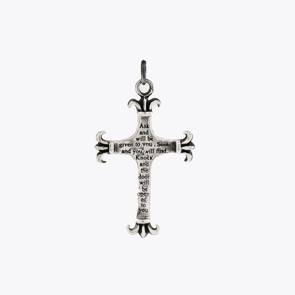 Silberner Kreuz-Halsketten-Anhänger BLAR0118