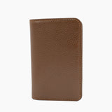 Kartenetui aus braunem Leder 3304T