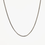 Zilveren ketting popcorn 1,4 mm BLMN005-S
