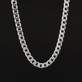 Zilveren gourmet heren ketting 5 mm BLMN026