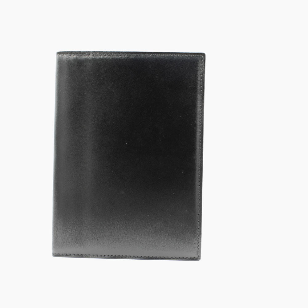 Reisepasshülle aus schwarzem Leder BLW112_S