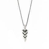 Heren Ketting met Kettinghanger Viking Arrow Mannen Ketting BLYDK217