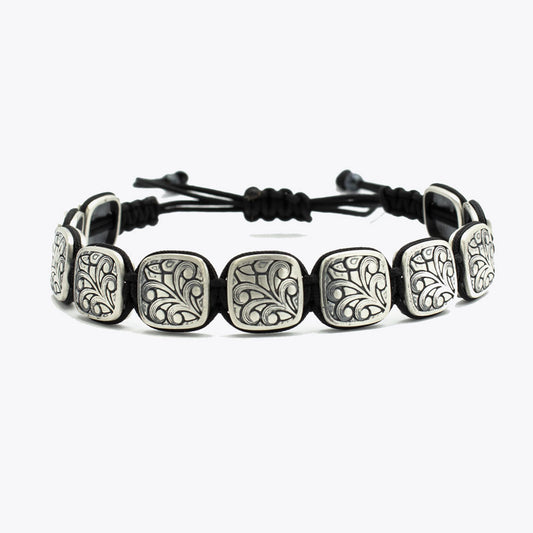 by LYDIAN Herrenarmband 925er Silber NLTB064_B