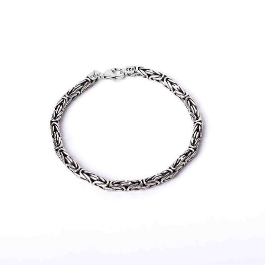 925 Sterling Zilver King Chain Armband 6mm  ORMB006
