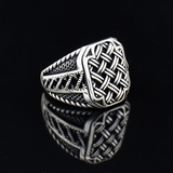 Zegelring 925 Sterling Zilver ORTBL189