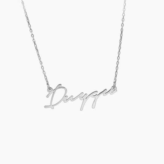 Sterling Silver Name Necklace PNC002