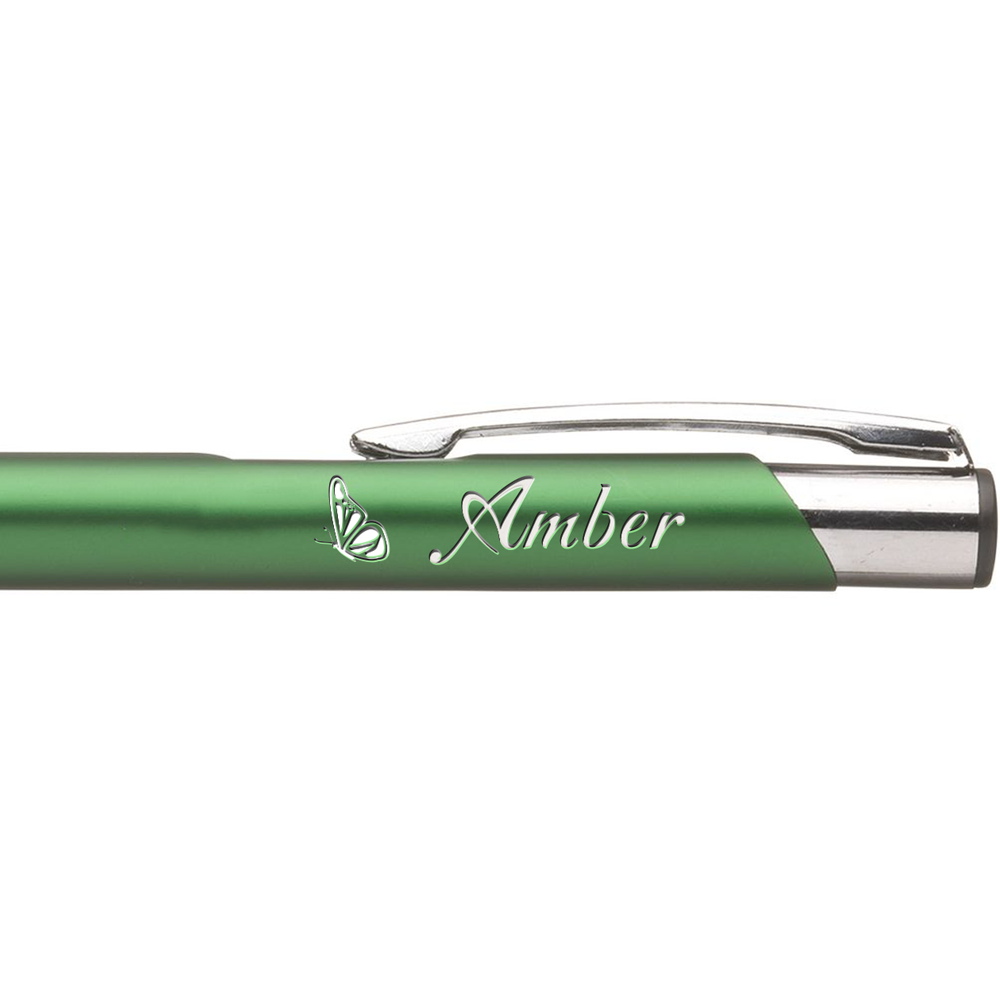 Personalisierter Kugelschreiber – Schreibset mit gravierter Holzbox BLP2002-3